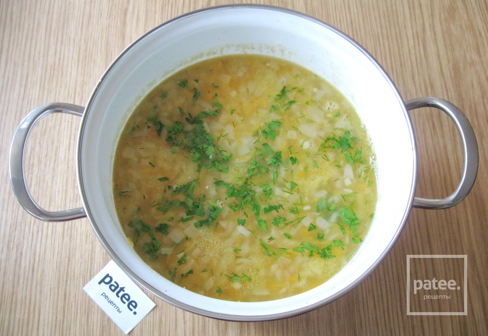Гороховый суп со свиным балыком - Шаг 12