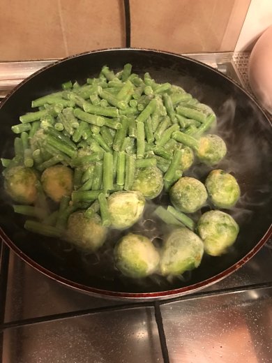 Мраморная говядина с овощами - Шаг 4