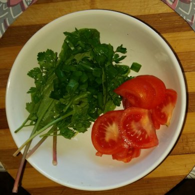 Диетический ролл в лаваше - Шаг 3