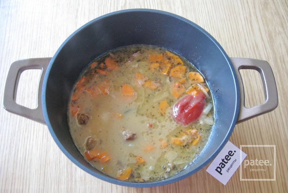 Гуляш из говядины - Шаг 12