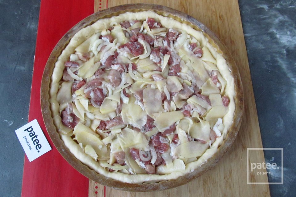 Пирог с мясом и картошкой - Шаг 22