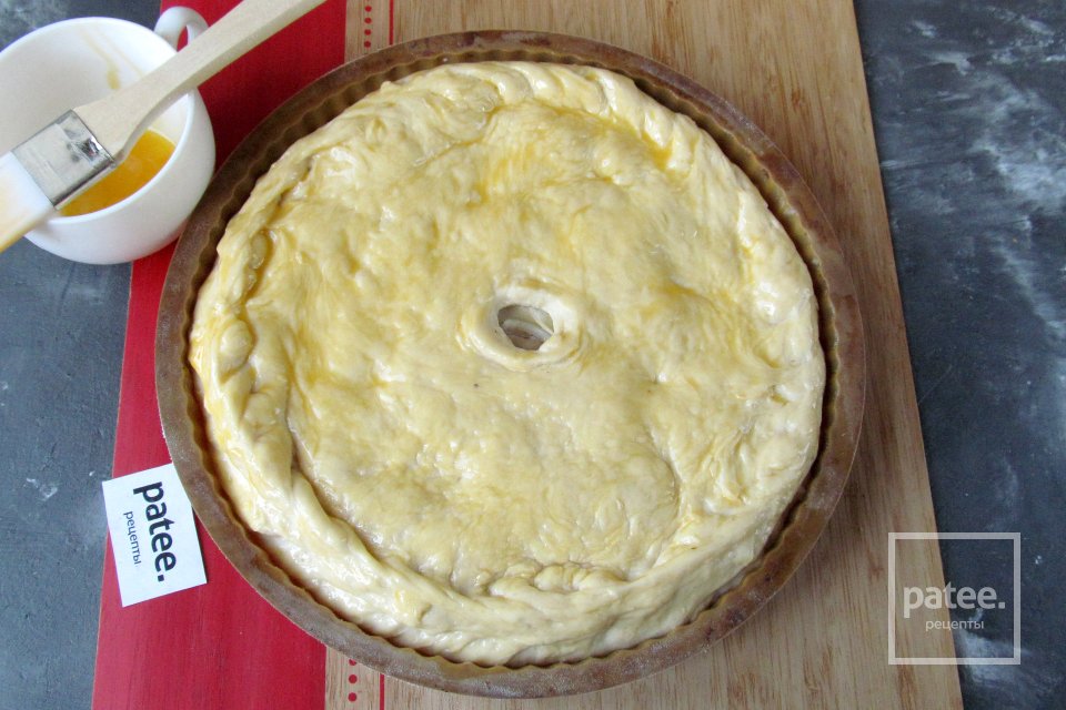 Пирог с мясом и картошкой - Шаг 24