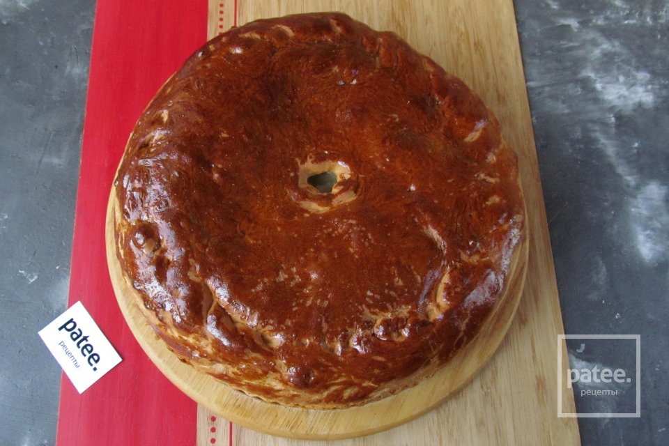 Пирог с мясом и картошкой - Шаг 25