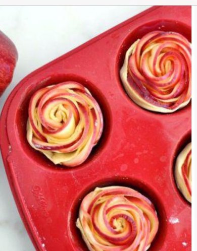 Розы из яблок в тесте - Шаг 2