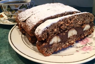 Банановый кекс