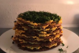 Печеночный торт