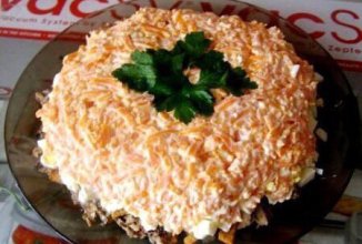 "Салат со шпротами"