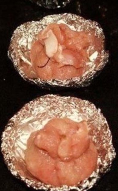 Мешочки куриные с сыром и грибами - Шаг 2