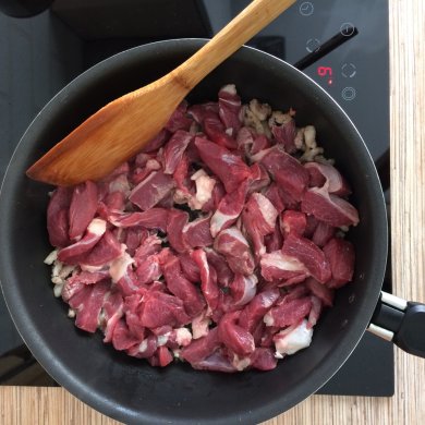 Азу по-татарски - Шаг 1