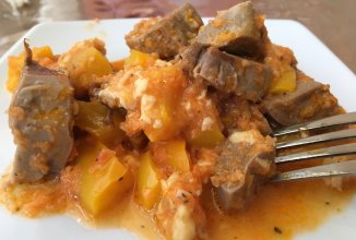 ЗАПЕКАНКА С ЯЗЫКОМ