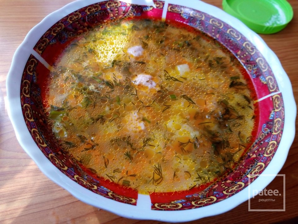 Суп с фрикадельками лапшой - Шаг 11