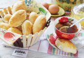 Дрожжевые пирожки с грибами и яйцом