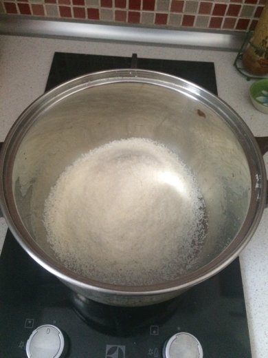 Торт "Баунти" на основе брауни с шоколадным ганашем - Шаг 6