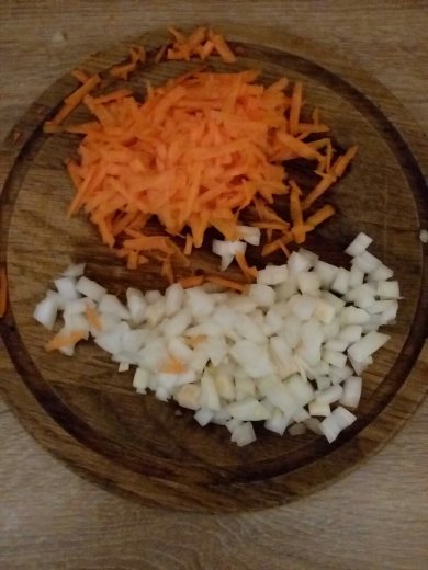 Блинчики с соевым мясом - Шаг 2