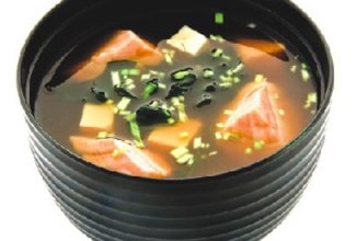 Мисо Суп с лососем