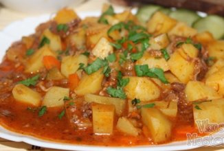 Картошка с тушёнкой