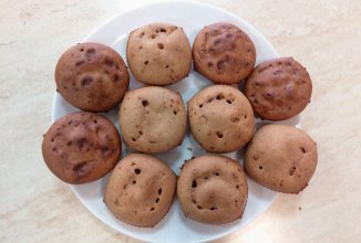 Кексы на соевых сливках