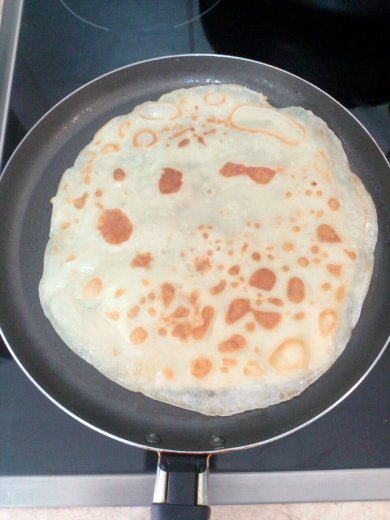 Блины на соевых сливках - Шаг 4