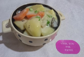 Бланкет с шампиньонами