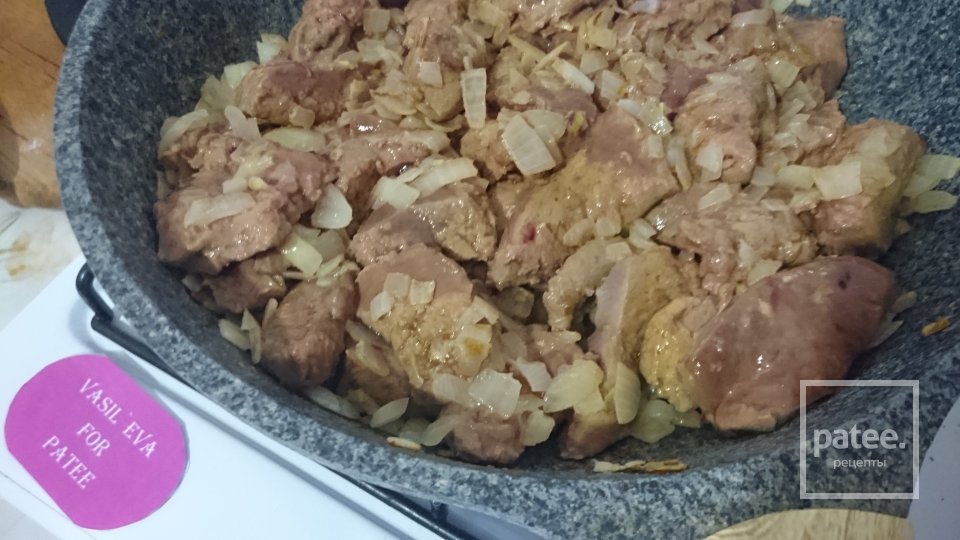 Говяжья печень в кисло-сладком соусе - Шаг 3