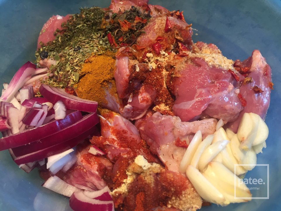 Баранина тушёная с овощами😋 - Шаг 1