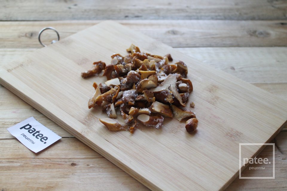 Паста с курицей и грибами в сливочном соусе - Шаг 5