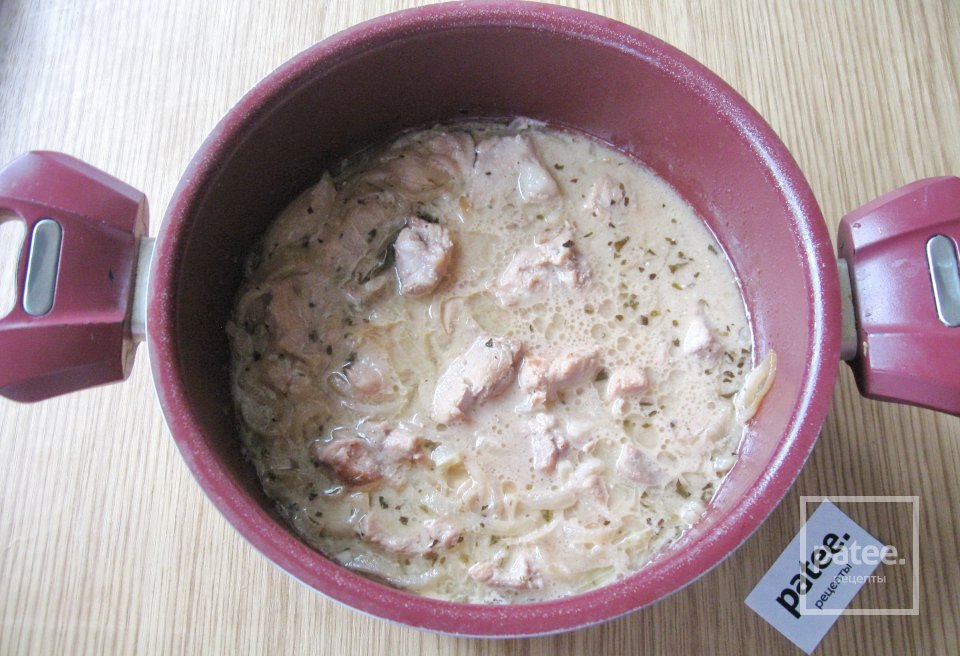 Свинина тушеная в соусе из брусничного варенья - Шаг 14