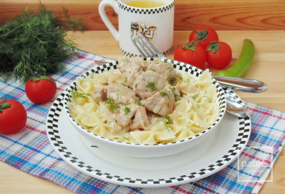 Свинина тушеная в соусе из брусничного варенья - Шаг 16