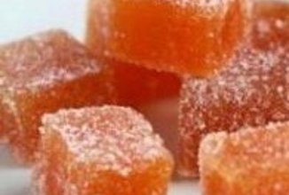 Мармелад из тыквы с агар-агаром в кокосовой стружке