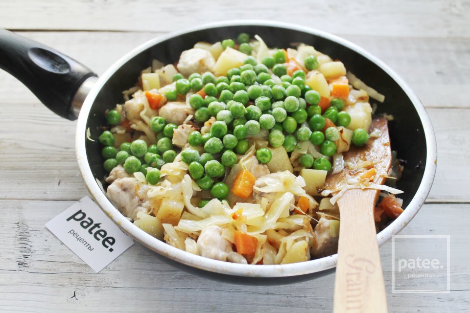 Овощное рагу с курицей - Шаг 13