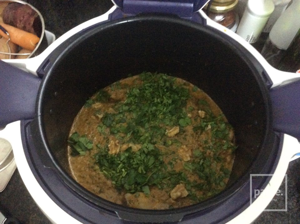 Курица в пикантном соусе в мультиварке-скороварке. - Шаг 8