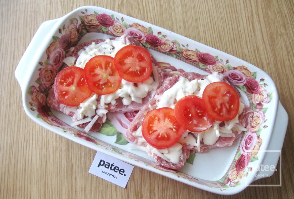 Свинина, запеченная с помидорами и сыром - Шаг 7