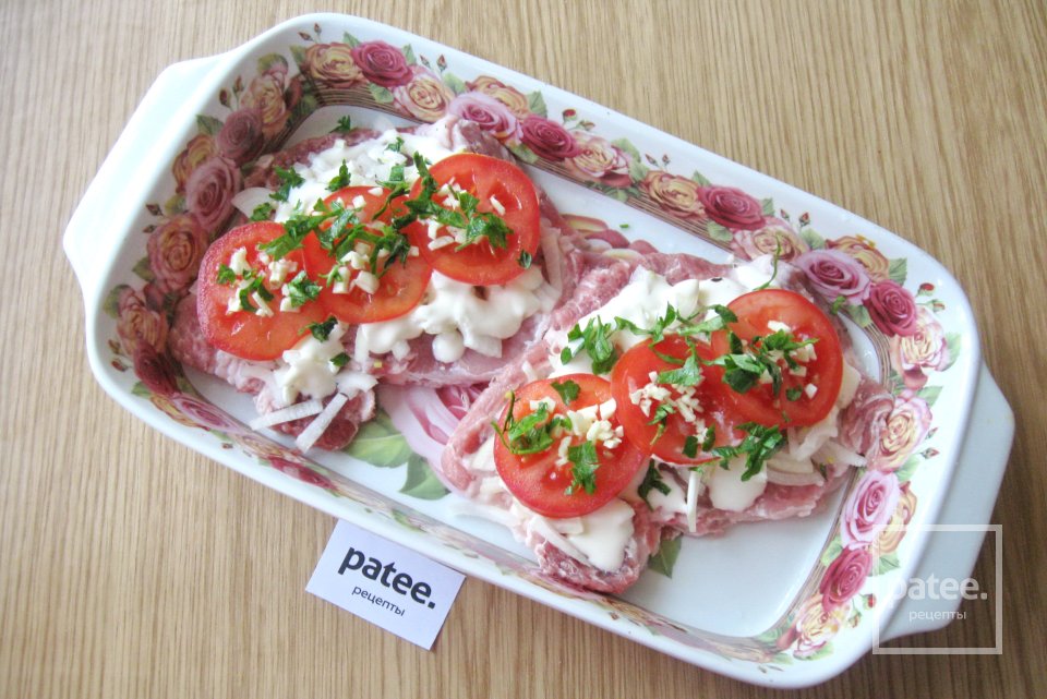 Свинина, запеченная с помидорами и сыром - Шаг 9