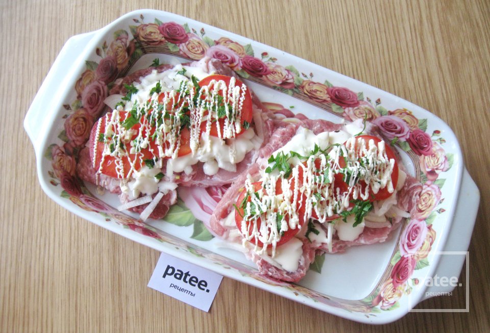 Свинина, запеченная с помидорами и сыром - Шаг 10