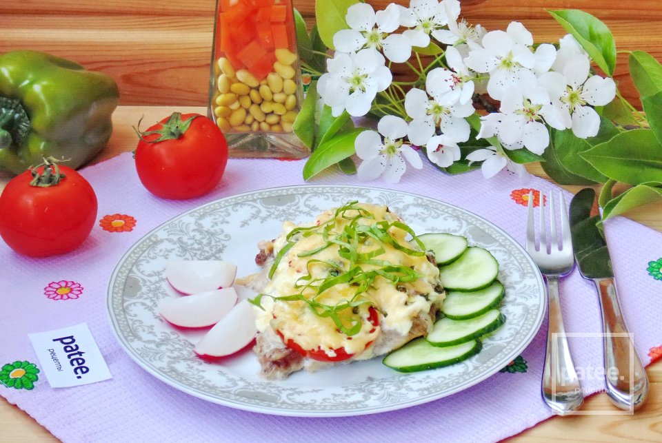 Свинина, запеченная с помидорами и сыром - Шаг 13