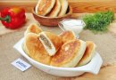 Жареные пирожки с ливером