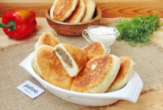 Жареные пирожки с ливером