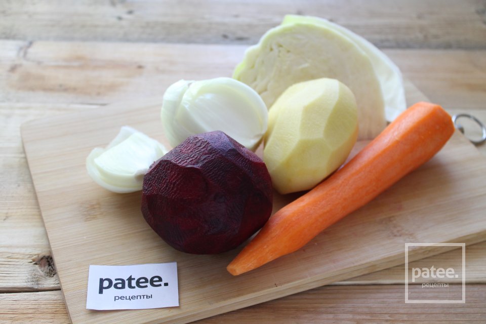 Борщ сибирский - Шаг 2