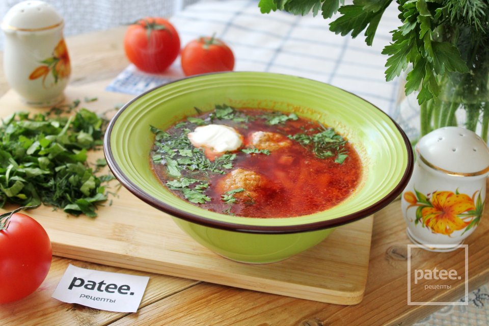 Борщ сибирский - Шаг 24