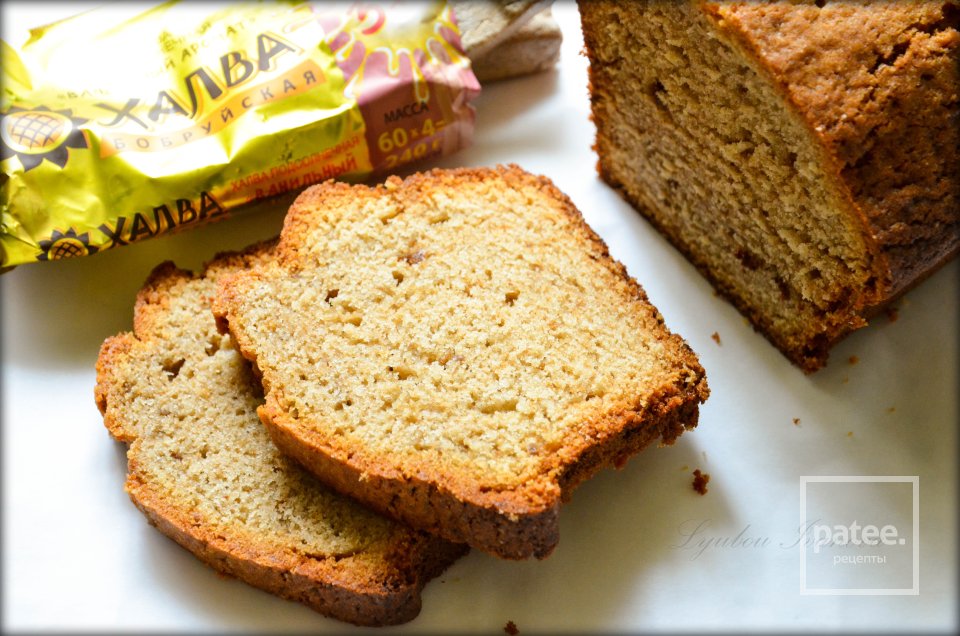 Кекс с халвой - Шаг 6