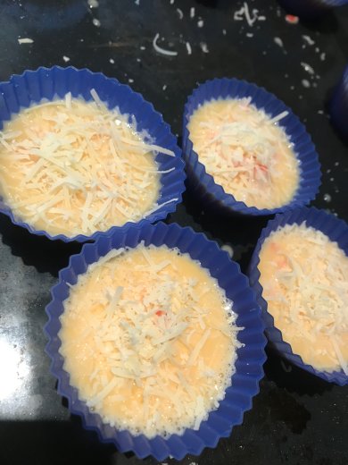 Яично-крабовые маффины - Шаг 6