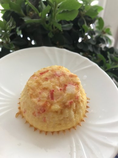 Яично-крабовые маффины - Шаг 8