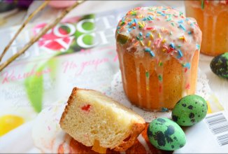 Заварной кулич