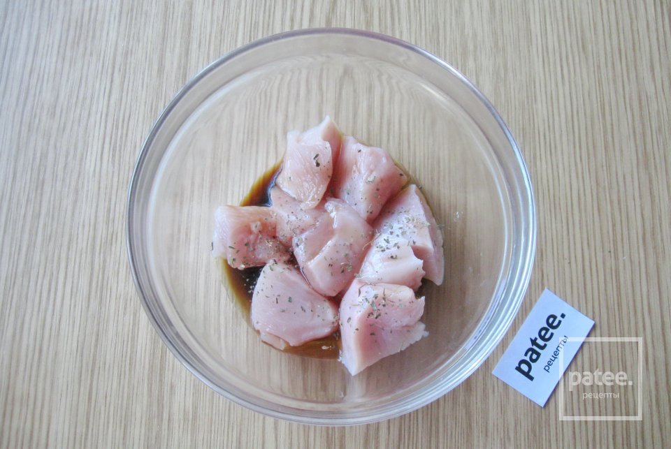 Куриные шашлычки с кабачками - Шаг 6