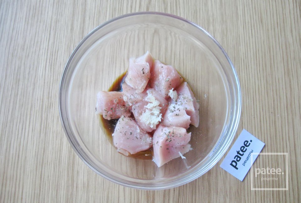 Куриные шашлычки с кабачками - Шаг 7