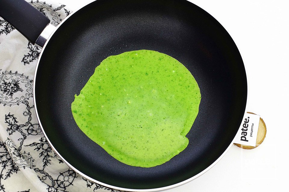 Шпинатные блинчики - Шаг 10