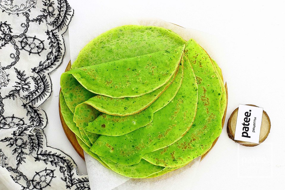 Шпинатные блинчики - Шаг 11