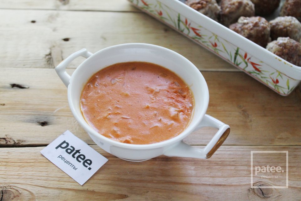 Тефтели с гречкой в томатной подливе - Шаг 12