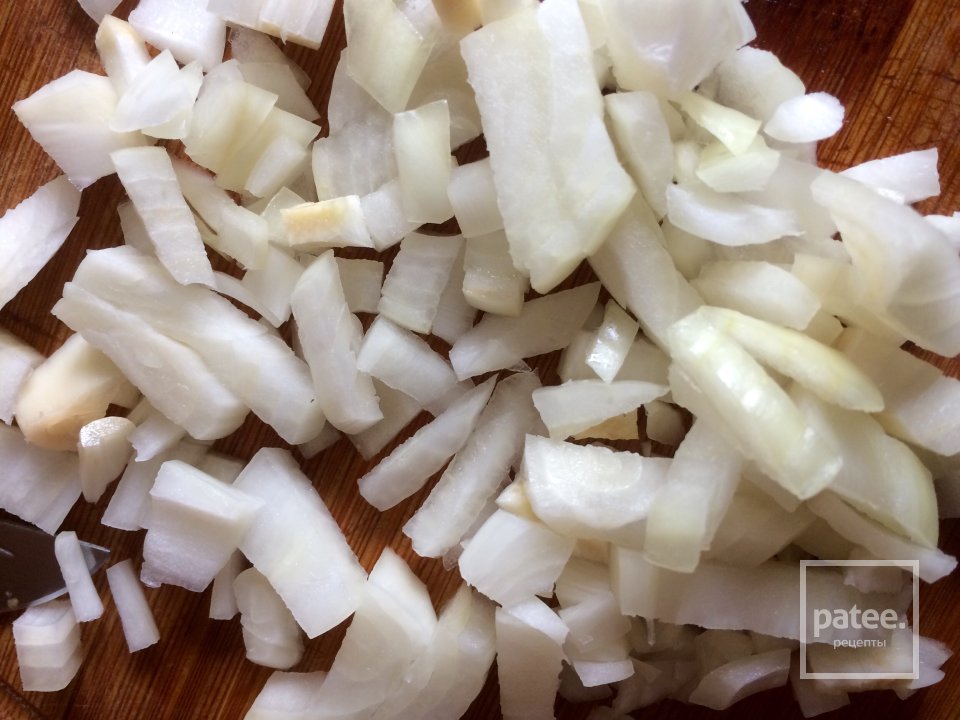 Итальянский суп с чечевицей и охотничьими колбасками. - Шаг 3