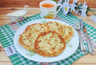 Лепешки из картофеля с сыром